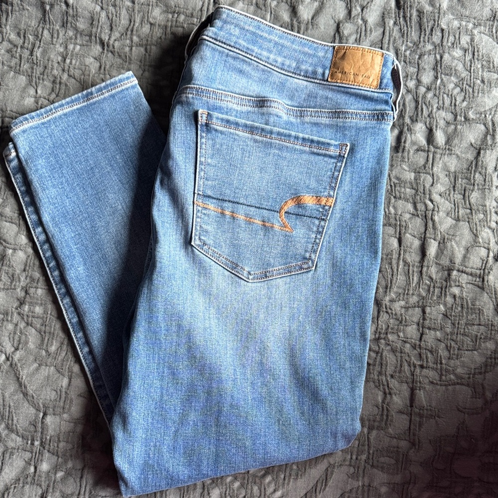 American Eagle Outfitters Cropped Jeggings Sz 14 XShort NWOT